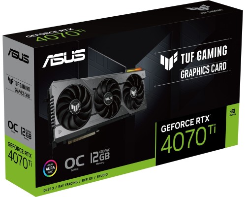 Видеокарта Asus TUF-RTX4070TI-O12G-GAMING /RTX4070TI,HDMI*2,DP*3,12G,D6X (90YV0IJ0-M0NA00)