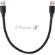 Кабель соединительный Telecom TUS715-0.3M USB3.0 Am-Am 0.3m Telecom (TUS715-0.3M)