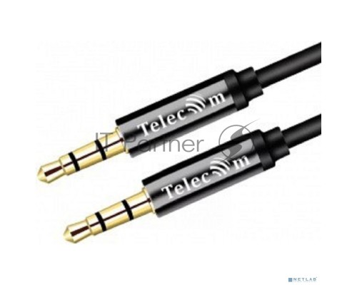 Кабель соединит угловой Telecom TAV7175MA-1.5M 3.5 Jack (M) - 3.5 Jack (M), 1.5м Telecom PRO <TAV7175MA-1.5M>