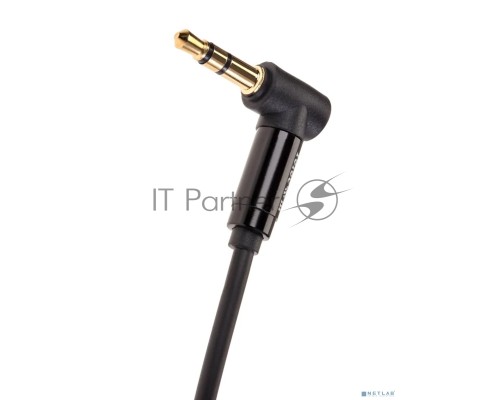 Кабель соединит угловой Telecom TAV7175MA-1.5M 3.5 Jack (M) - 3.5 Jack (M), 1.5м Telecom PRO <TAV7175MA-1.5M>