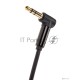 Кабель соединит угловой Telecom TAV7175MA-1.5M 3.5 Jack (M) - 3.5 Jack (M), 1.5м Telecom PRO <TAV7175MA-1.5M>