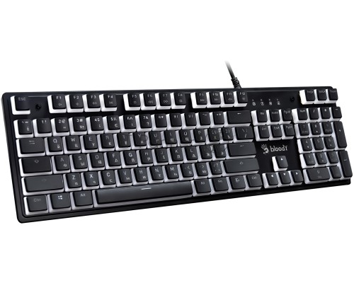 Клавиатура A4Tech Bloody S510RP механическая черный USB for gamer LED