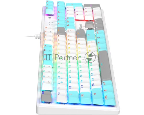 Клавиатура A4Tech Bloody S510R механическая белый USB for gamer LED