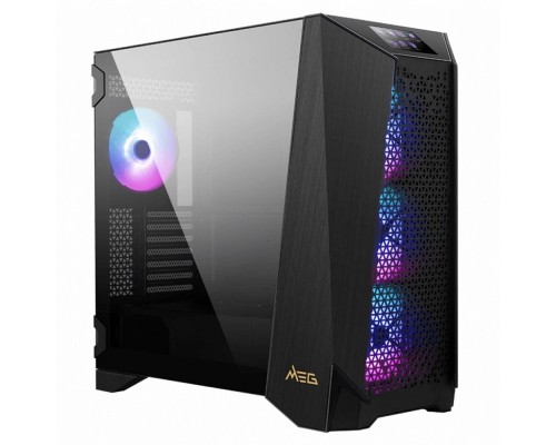 [Видеокарта] Корпус MSI MEG PROSPECT 700R Mid-Tower, E-ATX, 2xUSB 3.2, 1xUSB-C, Audio I/O, 4x140 ARGB fan, Laminated Tempered Glass, (41556) 