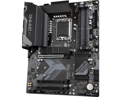 Материнская плата Gigabyte B760 GAMING X DDR4, LGA 1700, Intel B760, 4xDDR4, 4xSATA, 3xM.2, 1xPCI-E 4.0 x16, 2xPCI-E 3.0 x1, 1xHDMI, 1xDP, 1x 2.5Gb LAN, 1xUSB 3.2 Gen 2, 2xUSB-A 3.2 Gen 1, 5xUSB-A 2.0, 6x3.5 мм, 7.1, ATX