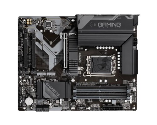 Материнская плата Gigabyte B760 GAMING X DDR4, LGA 1700, Intel B760, 4xDDR4, 4xSATA, 3xM.2, 1xPCI-E 4.0 x16, 2xPCI-E 3.0 x1, 1xHDMI, 1xDP, 1x 2.5Gb LAN, 1xUSB 3.2 Gen 2, 2xUSB-A 3.2 Gen 1, 5xUSB-A 2.0, 6x3.5 мм, 7.1, ATX