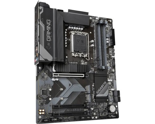 Материнская плата Gigabyte B760 GAMING X DDR4, LGA 1700, Intel B760, 4xDDR4, 4xSATA, 3xM.2, 1xPCI-E 4.0 x16, 2xPCI-E 3.0 x1, 1xHDMI, 1xDP, 1x 2.5Gb LAN, 1xUSB 3.2 Gen 2, 2xUSB-A 3.2 Gen 1, 5xUSB-A 2.0, 6x3.5 мм, 7.1, ATX
