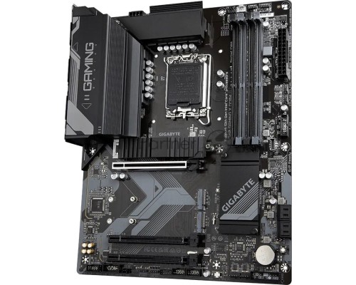 Материнская плата Gigabyte B760 GAMING X DDR4, LGA 1700, Intel B760, 4xDDR4, 4xSATA, 3xM.2, 1xPCI-E 4.0 x16, 2xPCI-E 3.0 x1, 1xHDMI, 1xDP, 1x 2.5Gb LAN, 1xUSB 3.2 Gen 2, 2xUSB-A 3.2 Gen 1, 5xUSB-A 2.0, 6x3.5 мм, 7.1, ATX