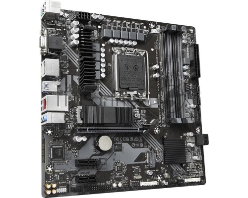 Материнская плата GIGABYTE B760M DS3H DDR4, LGA 1700, Intel B760, 4xDDR4, 4xSATA, 2xM.2, 1xPCI-E 4.0 x16, 2xPCI-E x1, 1xHDMI, 1xDP, 1xVGA, 1x 2.5Gb LAN, 3xUSB-A 3.2 Gen 1, 1xUSB-C 3.2 Gen 2, 2xUSB-A 2.0, 3x3.5 мм, 7.1, Micro-ATX