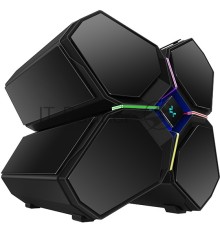 Корпус Deepcool QUADSTELLAR INFINITY Black, 6 боковых панелей из зак. стекла, EATX, без БП