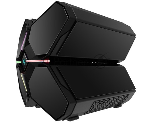 Корпус Deepcool QUADSTELLAR INFINITY Black, 6 боковых панелей из зак. стекла, EATX, без БП