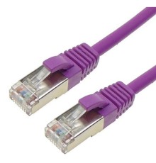 Кабель ACD Патч-корд ACD-LPS6A-10P |ACD-LPS6A-10P| Cat6a SSTP, 27AWG,CU Фиолетовй, 1.0м, (741876)