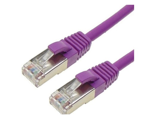 [Контроллер] Кабель ACD Патч-корд ACD-LPS6A-50P |ACD-LPS6A-50P| Cat6a SSTP, 27AWG,CU Фиолетовй, 5.0м, (741890) 