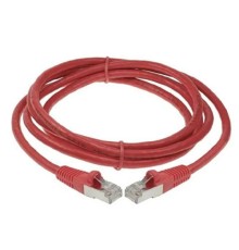 Кабель ACD Патч-корд ACD-LPS6AZ-10C |ACD-LPS6AZ-10C| Cat6a SSTP 26AWG 4Pair, CU, LSZH, Вишневый, 1м 
