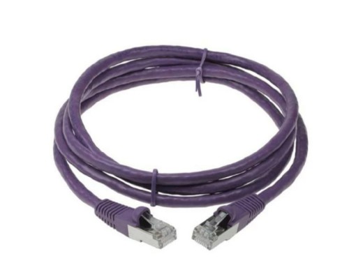 [Контроллер] Кабель ACD Патч-корд ACD-LPS6AZ-10P |ACD-LPS6AZ-10P| Cat6a SSTP 26AWG 4Pair, CU, LSZH, Пурпурный, 1м