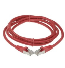 Кабель ACD Патч-корд ACD-LPS6AZ-20C |ACD-LPS6AZ-20C| Cat6a SSTP 26AWG 4Pair, CU, LSZH, Вишневый, 2м