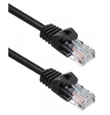 Кабель ACD Патч-корд ACD-LPU5C-15M |ACD-LPU5C-15M| Cat5e UTP 24AWG 4Pair, 7/0.18мм CU Черный, 15м, (741845) 