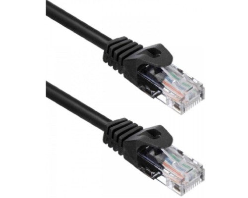 [Контроллер] Кабель ACD Патч-корд ACD-LPU5C-20B |ACD-LPU5C-20B| Cat5e UTP 24AWG 4Pair, 7/0.18мм CU Черный, 2.0м, (741777) 