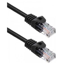 Кабель ACD Патч-корд ACD-LPU5C-50B |ACD-LPU5C-50B| Cat5e UTP 24AWG 4Pair, 7/0.18мм CU Черный, 5.0м (741814) 