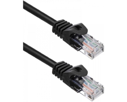 [Контроллер] Кабель ACD Патч-корд ACD-LPU5C-75B |ACD-LPU5C-75B| Cat5e UTP 24AWG 4Pair, 7/0.18мм CU Черный, 7.5м (741821)