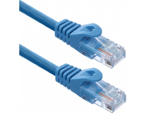 [Контроллер] Кабель ACD Патч-корд ACD-LPU5E-10L |ACD-LPU5E-10L| Cat5e UTP 24AWG 4Pair, 7/0.18мм CCA Синий,1.0м, (741449)