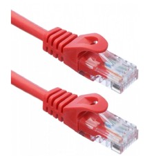 Кабель ACD Патч-корд ACD-LPU5E-10R |ACD-LPU5E-10R| Cat5e UTP 24AWG 4Pair, 7/0.18мм CCA Красный,1.0м, (741432) 