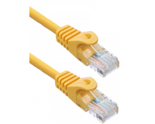 [Контроллер] Кабель ACD Патч-корд ACD-LPU5E-15Y |ACD-LPU5E-15Y| Cat5e UTP 24AWG 4Pair, 7/0.18мм CCA Желтый,1.5м, (741470)