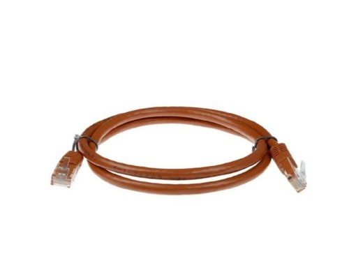[Контроллер] Кабель ACD Патч-корд ACD-LPU6Z-10N |ACD-LPU6Z-10N| Cat6 UTP 26AWG 4Pair, CU, LSZH, Коричневый, 1м 