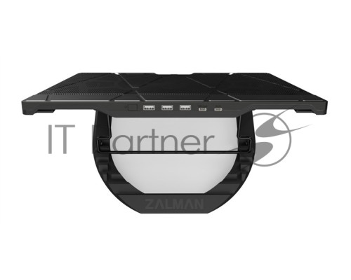 Подставка Zalman ZM-NS3000 Notebook Cooling Stand, Up to 17” Laptop, 200mm fan, 6 level angle adjustment