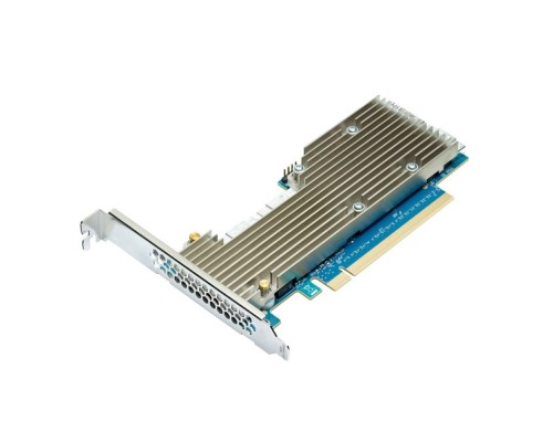 [Контроллер] HBA-адаптер Broadcom LSI P411W-32P (05-50054-00) NVMe HBA Adapter, PCIe 4.0 x16 LP, 32port ( 4* int SFF8654), PEX88048, 