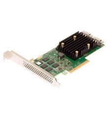 RAID-контроллер Broadcom 9560-16i SGL (05-50077-00 / 03-50077-00008)  PCIe 4.0 x8 LP, SAS/SATA/NVMe, RAID 0,1,5,6,10,50,60, 16port(2* int SFF8654), 8GB Cache, 3916ROC, RTL 