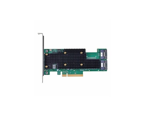 [Контроллер] HBA-адаптер Broadcom 9600-16i SGL (05-50111-00)  PCIe v4 x8 LP, Tri-Mode SAS/SATA/NVMe 24G HBA, 16port (2*int SFF8654), SAS4016 IOC, RTL 