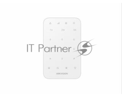 Клавиатура KEYPAD LED WIRELESS DS-PK1-E-WE AX PRO