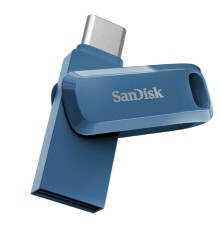 SanDisk USB Drive 32GB Ultra Dual Drive Go USB Type-CTM Flash Drive Navy Blue 