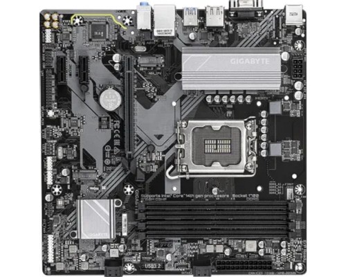 [Материнская плата] Gigabyte B760M D3HP {LGA1700, B760, 4*DDR5, 4*SATA, 2*M.2, 3*USB 3.2, 2*USB 2.0, 1*PCIx16, 2*PCIx1, D-Sub+HDMI+DP, mATX} RTL