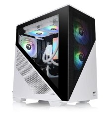 Корпус Thermaltake Divider 170 TG ARGB Snow/White CA-1S4-00S6WN-00 /Win/SPCC/Tempered Glass*1/120mm ARGB PWM Fan*2 