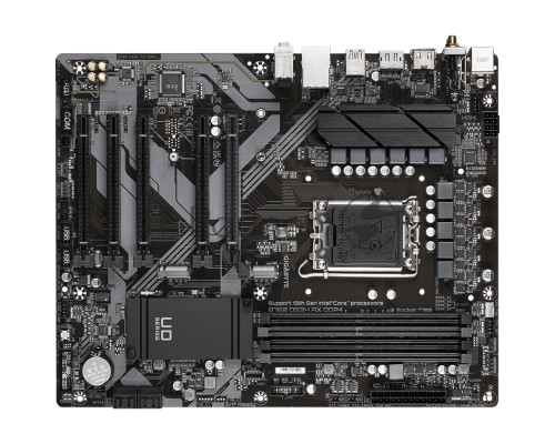 Материнская плата GIGABYTE B760 DS3H AX DDR4, LGA 1700, Intel B760, 4xDDR4, 4xSATA, 2xM.2, 1xPCI-E 4.0 x16, 4xPCI-E 3.0 x1, 1xHDMI, 1xDP, 1x 1Gb LAN, 4xUSB-A 2.0, 1xUSB-A 3.2 Gen 2, 1xUSB-C 3.2 Gen 2, 3x3.5 мм, 7.1, ATX.