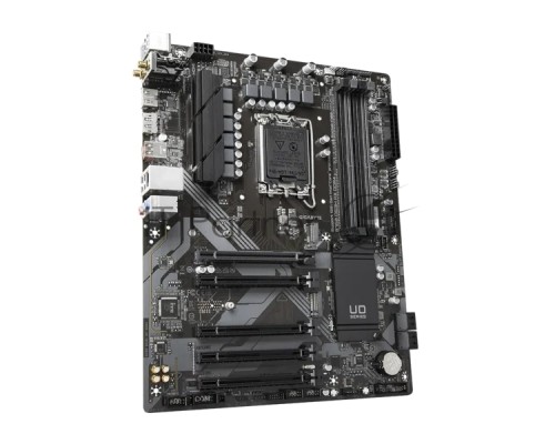 Материнская плата GIGABYTE B760 DS3H AX DDR4, LGA 1700, Intel B760, 4xDDR4, 4xSATA, 2xM.2, 1xPCI-E 4.0 x16, 4xPCI-E 3.0 x1, 1xHDMI, 1xDP, 1x 1Gb LAN, 4xUSB-A 2.0, 1xUSB-A 3.2 Gen 2, 1xUSB-C 3.2 Gen 2, 3x3.5 мм, 7.1, ATX.