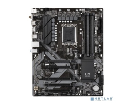 Материнская плата GIGABYTE B760 DS3H AX DDR4, LGA 1700, Intel B760, 4xDDR4, 4xSATA, 2xM.2, 1xPCI-E 4.0 x16, 4xPCI-E 3.0 x1, 1xHDMI, 1xDP, 1x 1Gb LAN, 4xUSB-A 2.0, 1xUSB-A 3.2 Gen 2, 1xUSB-C 3.2 Gen 2, 3x3.5 мм, 7.1, ATX.