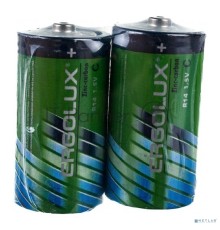 Батарейка Ergolux R14 SR2 (R14SR2, 1.5В) (2 шт. в уп-ке)