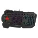 Клавиатура A4Tech Bloody B310N черный USB Multimedia for gamer LED (подставка для запястий) (B310N)