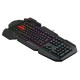 Клавиатура A4Tech Bloody B310N черный USB Multimedia for gamer LED (подставка для запястий) (B310N)