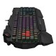 Клавиатура A4Tech Bloody B310N черный USB Multimedia for gamer LED (подставка для запястий) (B310N)