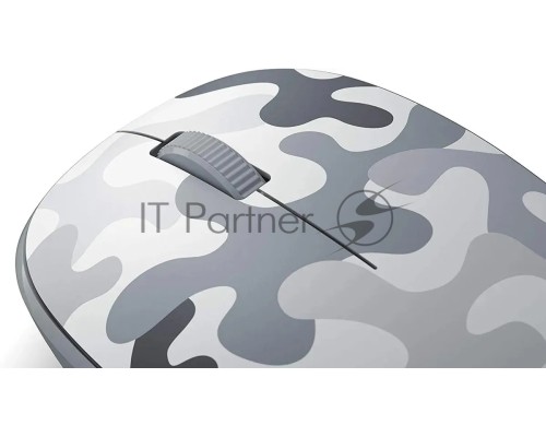 Мышь Microsoft Arctic Camo серый оптическая (4000dpi) беспроводная BT (2but)