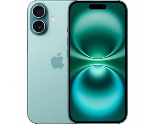 [Смартфон] Apple iPhone 16 128GB Teal [MYED3HN/A] (Sim+eSim Индия)
