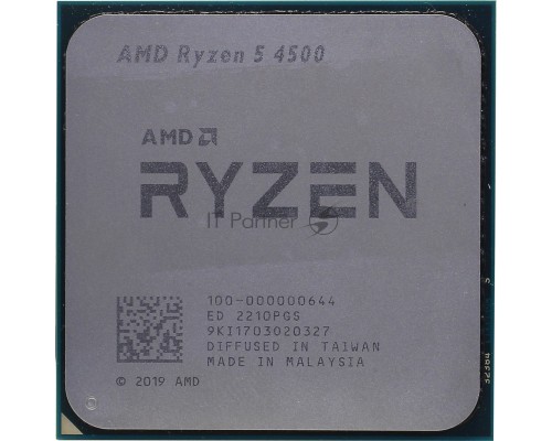 Процессор AMD Ryzen 5 4500 Soc-AM4 3.6GHz OEM