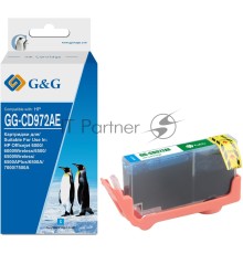 Картридж струйный G&G GG-CD972AE голубой (14.6мл) для HP Officejet 6000/6000Wireless/6500/6500Wireless