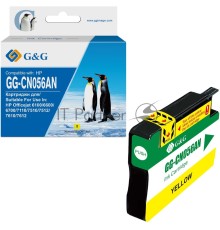 Картридж струйный G&G GG-CN056AN желтый (14мл) для HP Officejet 6100/6600/6700/7110/7510