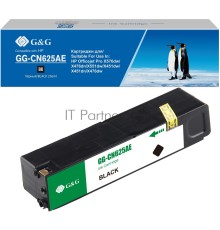Картридж струйный G&G GG-CN625AE черный (256мл) для HP Officejet Pro X576dw/X476dn/X551dw/X451dw