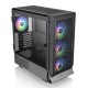 Компьютерный корпус Thermaltake Ceres 500 TG ARGB черный без БП ATX 4x140mm 2xUSB3.0 1xUSB3.1 audio bott PSU